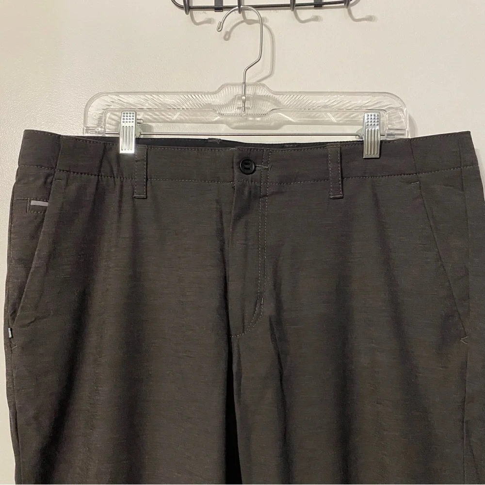 Tommy‎ Bahama Gray Flat Front Dress Pants 36x32